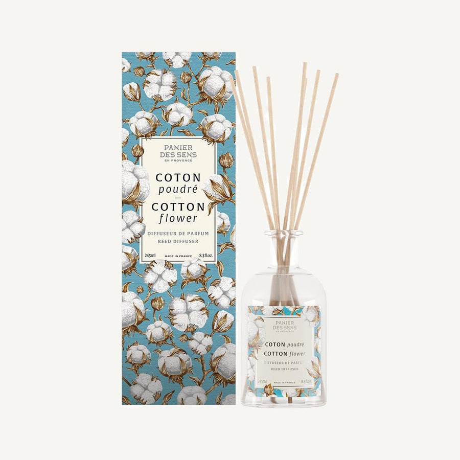 Diffuseur de parfum d'ambiance - Coton Poudré - Panier des Sens