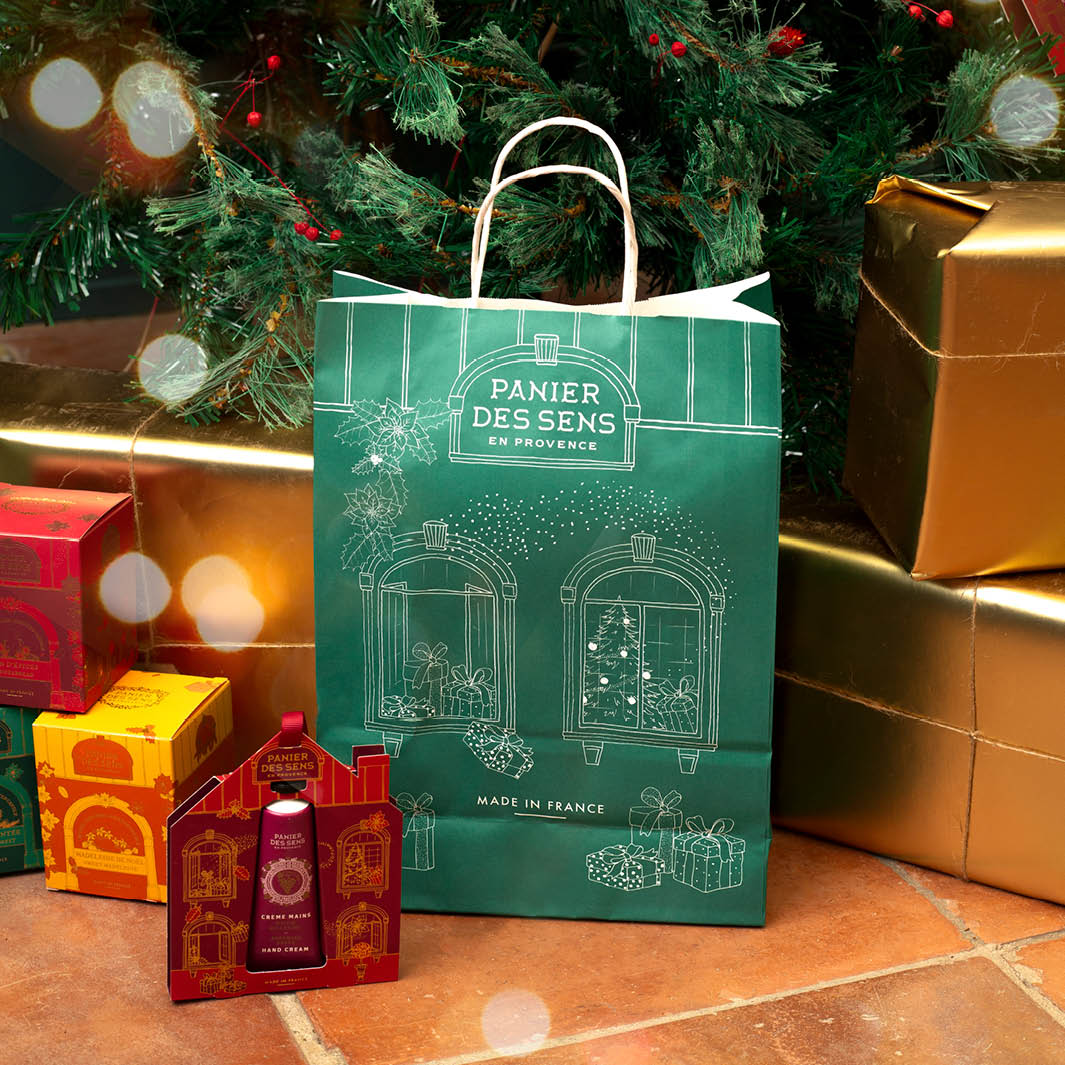 Casetta Natalizia  Crema mani  Mandorla lenitiva - Panier des Sens