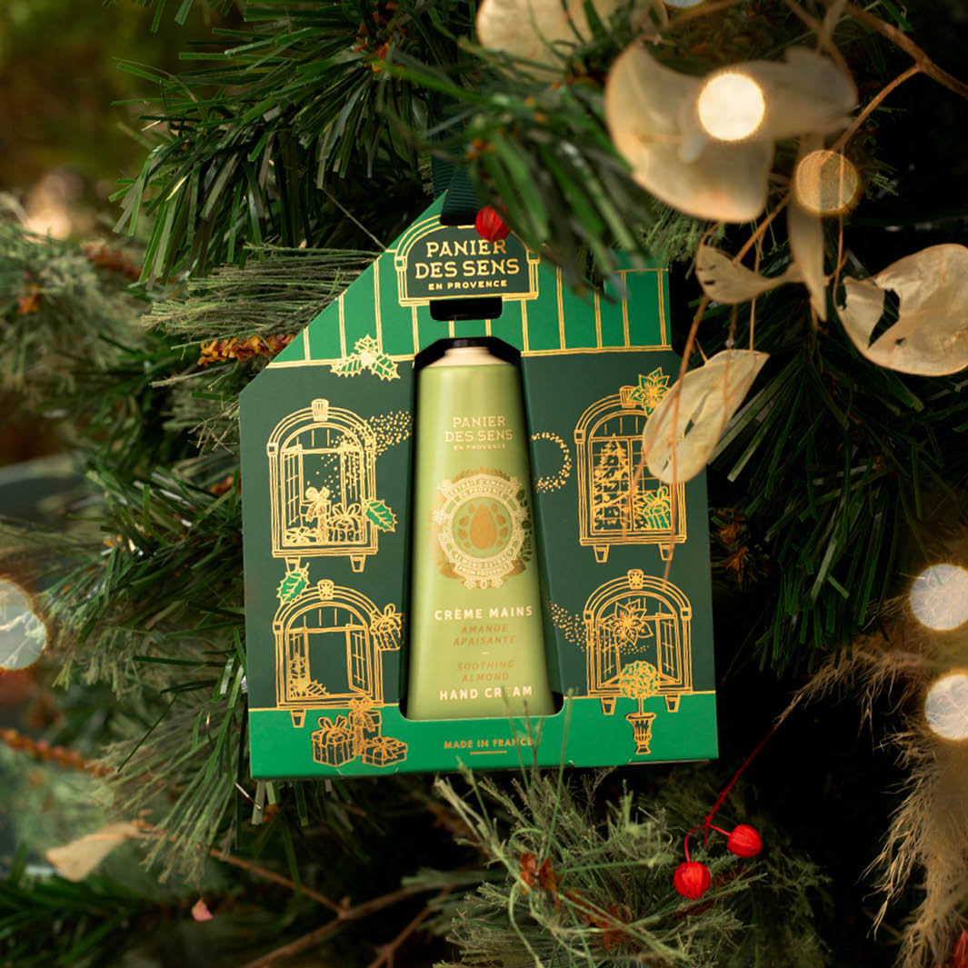 Casetta Natalizia  Crema mani  Mandorla lenitiva - Panier des Sens