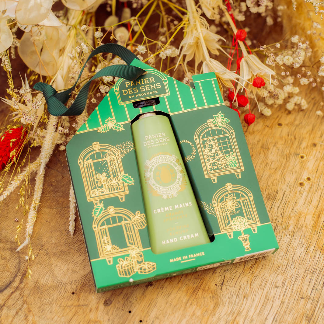 Casetta Natalizia  Crema mani  Mandorla lenitiva - Panier des Sens