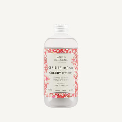 Recharge diffuseur et parfum d'ambiance - Cerisier en Fleurs 250ml - Panier des Sens
