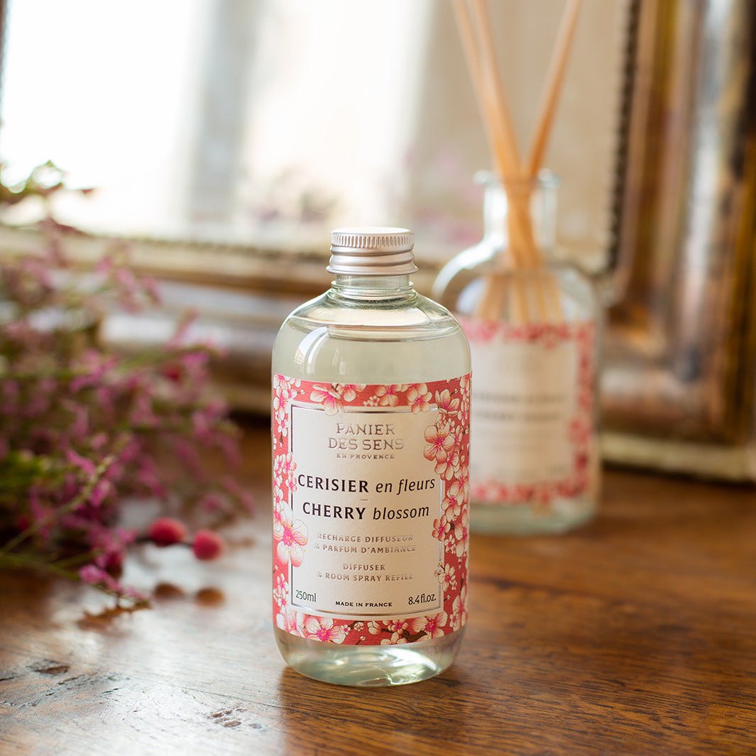 Nachfüllflasche für Diffuser und Raumduft - Kirschblüte 250ml - Panier des Sens