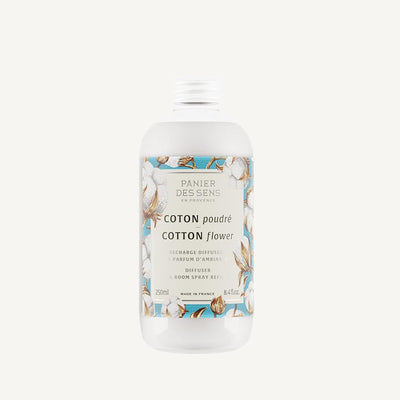 Diffuser refill and Home Fragrance - Cotton Flower 250ml - Panier des Sens