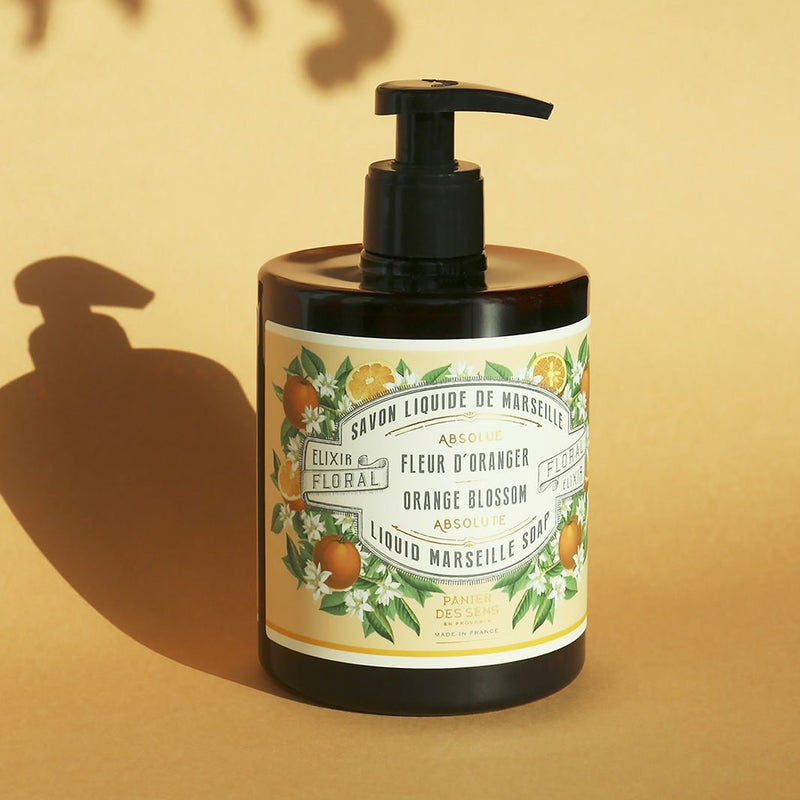 Liquid Marseille Soap - Fragrance Orange Blossom - Panier des sens - Panier  des Sens