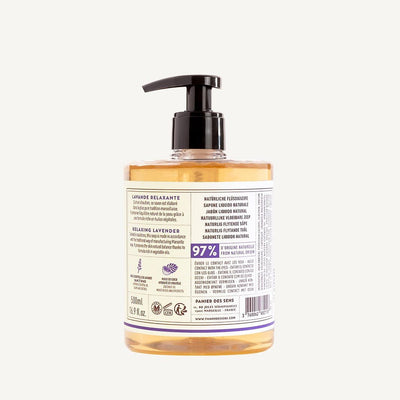 Liquid Marseille Soap - Soothing Lavender 500ml - Savon de Marseille Panier des Sens