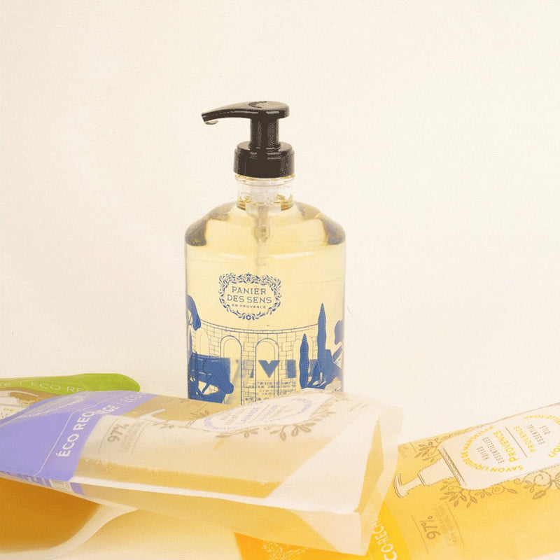 Olive liquid soap + 4 refills - Fleur D&.