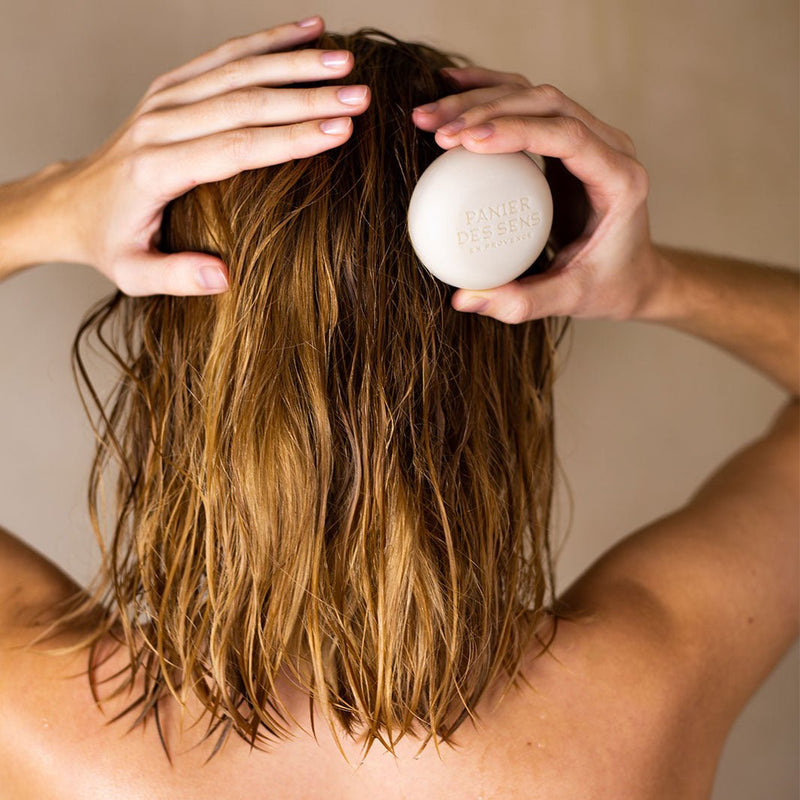 Festes Shampoo für fettiges Haar - wohltuende traube - -. Panier des Sens