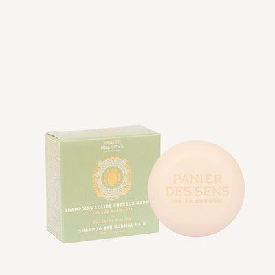 Solid shampoo normal hair - Soothing Almond 75g - Panier des Sens